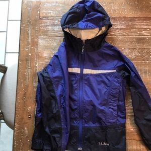 LL BEAN Rain Jacket